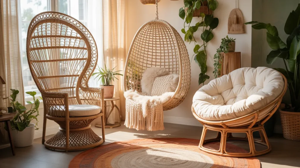 8 iconic bohemian chair ideas for stylish homes